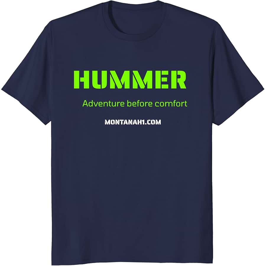 Montana H1 tee — ADVENTURE BEFORE COMFORT.